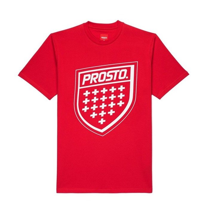 Prosto Klasyk t-shirt Shield XX red