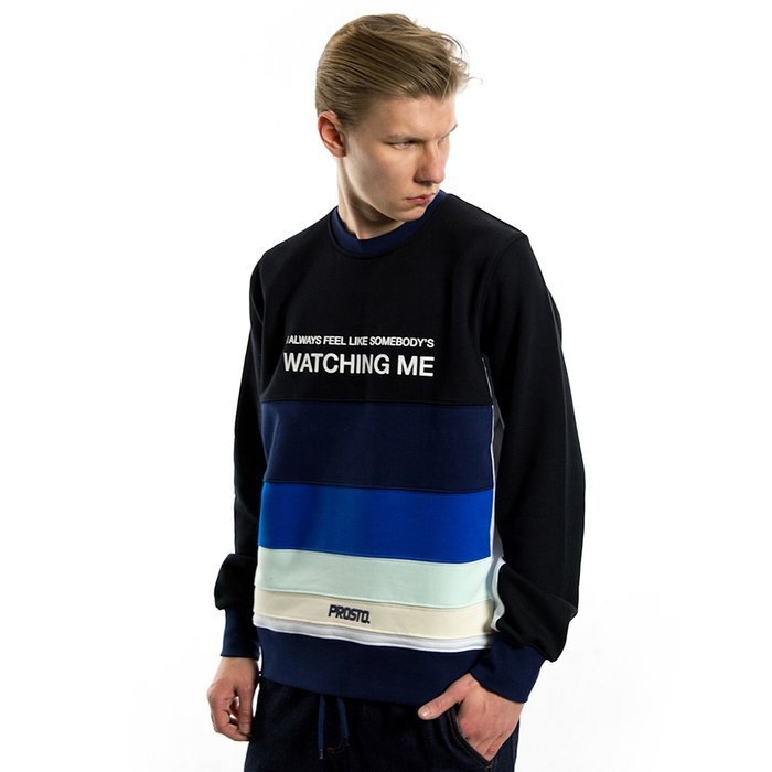 Prosto X Vistula sweatshirt crewneck Royal Spark black