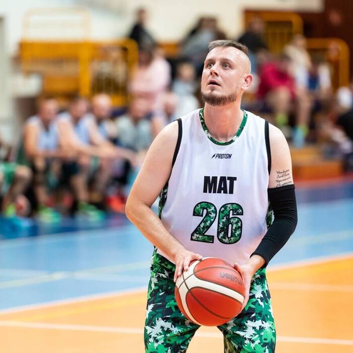 Proton x Melanżowe Akcesoria Tekstylne x MAT Wear reversible jersey Bottle Camo white / black / camo