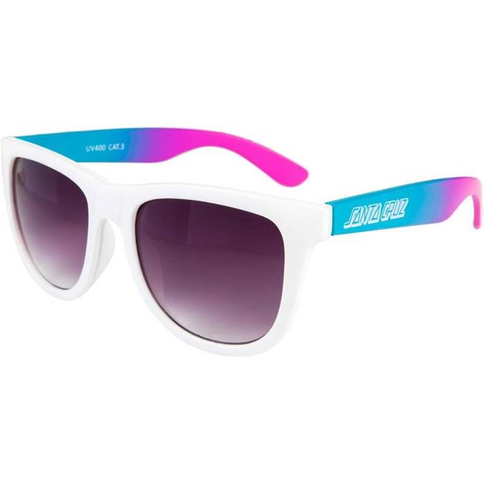 Santa Cruz Skateboards sunglasses Jammer fade white