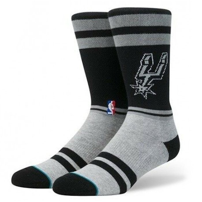 Stance socks NBA San Antonio Spurs City Gym grey / black