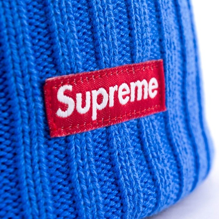 Supreme Overdyed Ribbed Beanie blue Blue | CLOTHES & ACCESORIES \ Caps