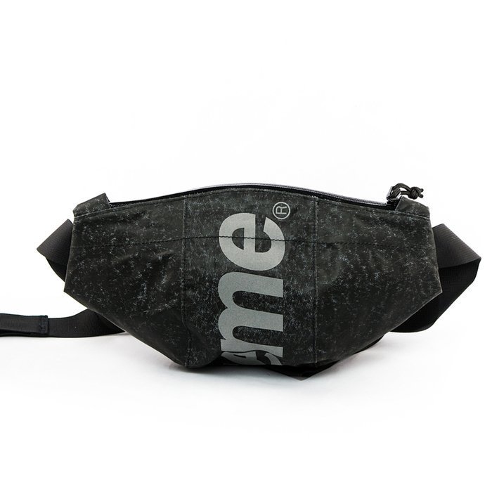 Supreme® Waist Bag Waterproof Reflective Speckled black