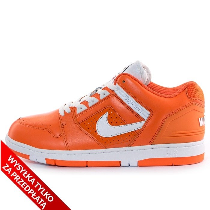 Supreme x Nike SB AF2 Air Force 2 orange blaze (AA0871-818)