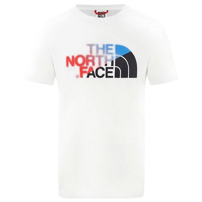 The North Face  t-shirt Blurr Dome GLS EU tnf white (NF0A4M6OBBD1)