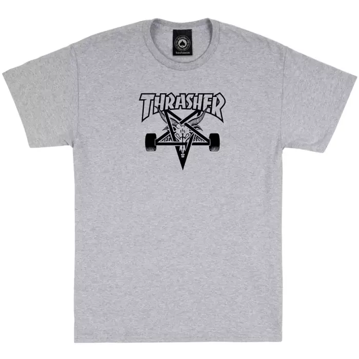 Thrasher Magazine t-shirt Skategoat grey