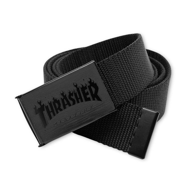 Thrasher belt Flame black