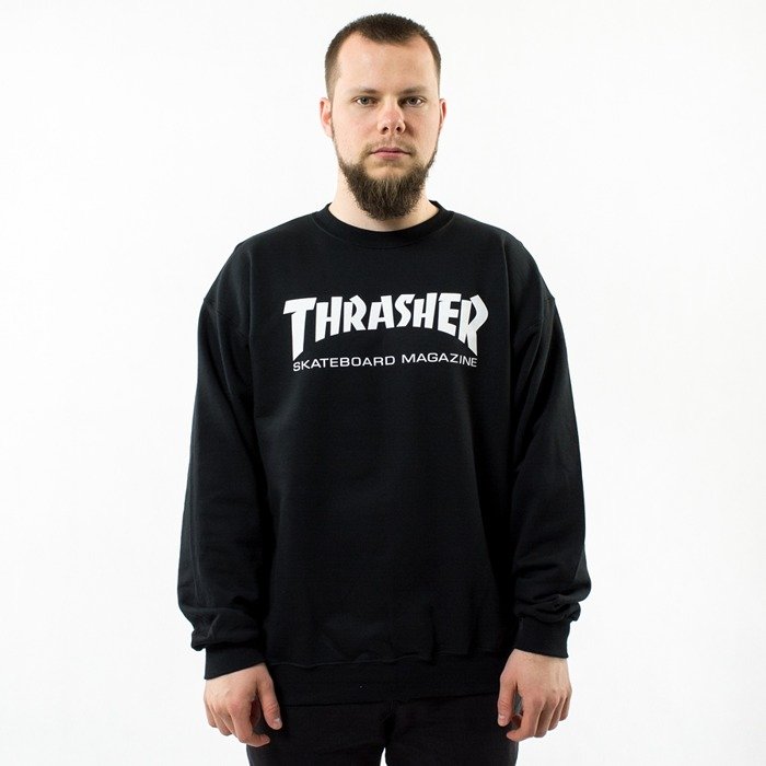 Thrasher sweatshirt crewneck Skatebord Magazine black