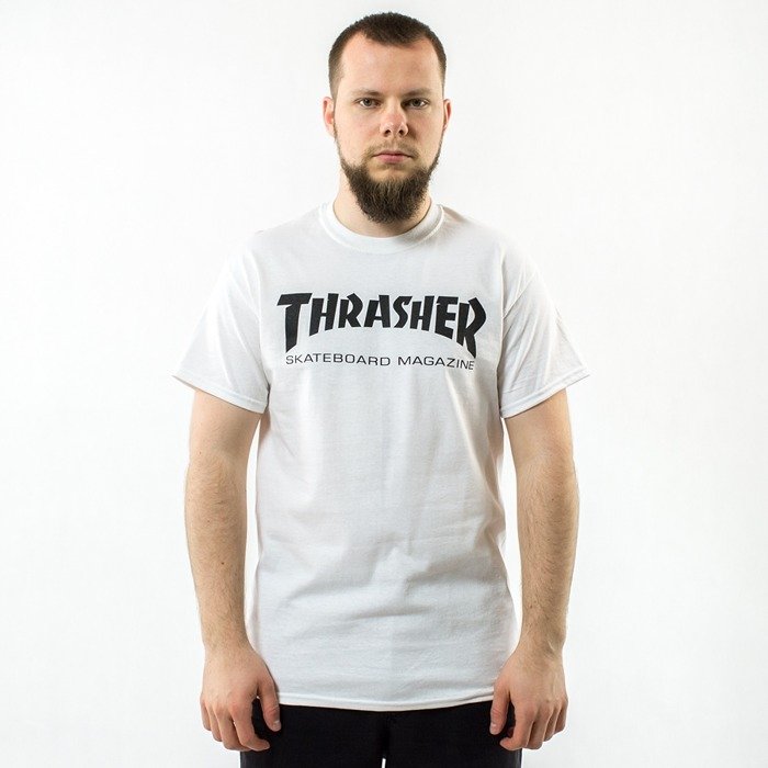 Thrasher t-shirt Skatebord Magazine white