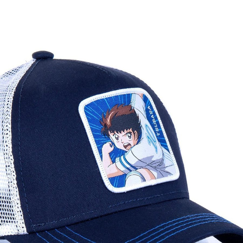 CapsLab casquette trucker Junior Capitaine Tsubasa Ozora navy / white