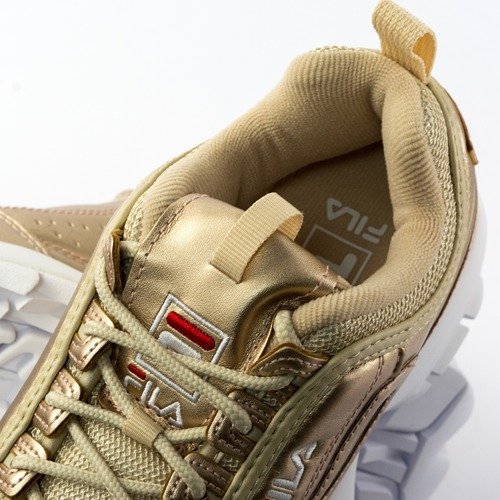 fila gold sneakers