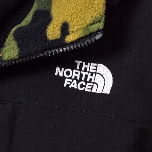 Kthe North Face Jacket Denali Fleece Anorak Black Camo T Xavfq