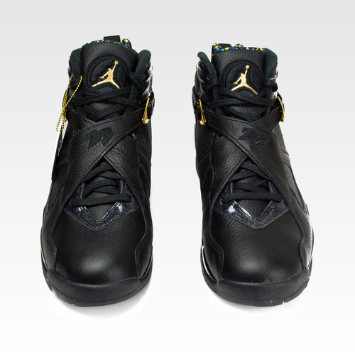 Nike Air Jordan VIII Retro Confetti black / metallic gold anthracite
