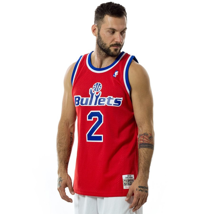 Mitchell and Ness swingman jersey Washington Bullets Chris Webber 1994-95 red