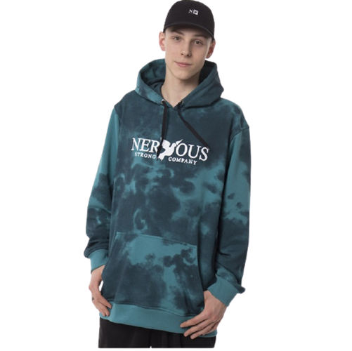 Nervous sweatshirt hoody Classic Tie Dye ocean