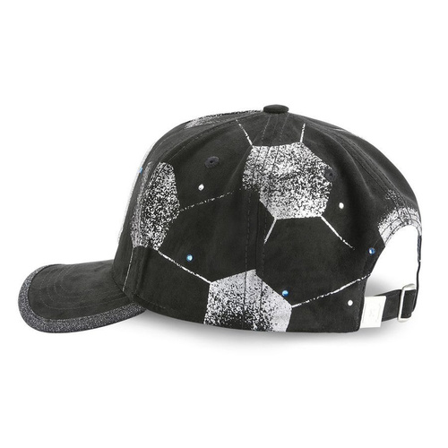 Czapka z daszkiem CapsLab casquettes adulte strapback Captain Tsubasa Numer 10 Nankatsu black / silver