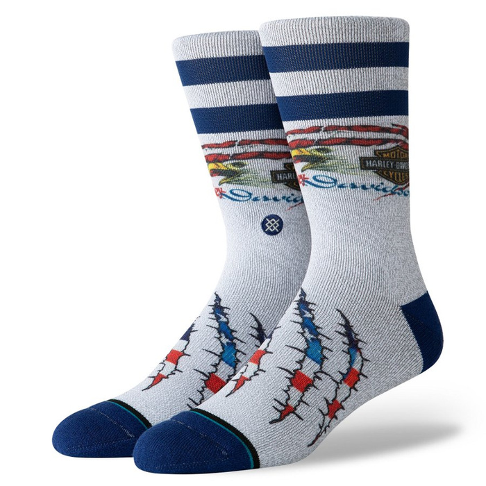 Stance Skarpety socks Harley Patriot white