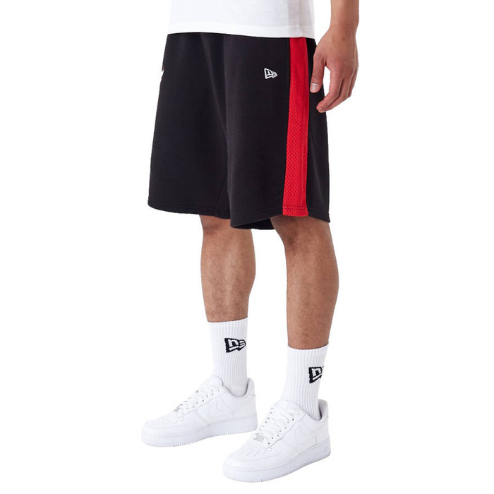 New Era krótkie spodenki męskie Mesh Panel NBA Chicago Bulls black