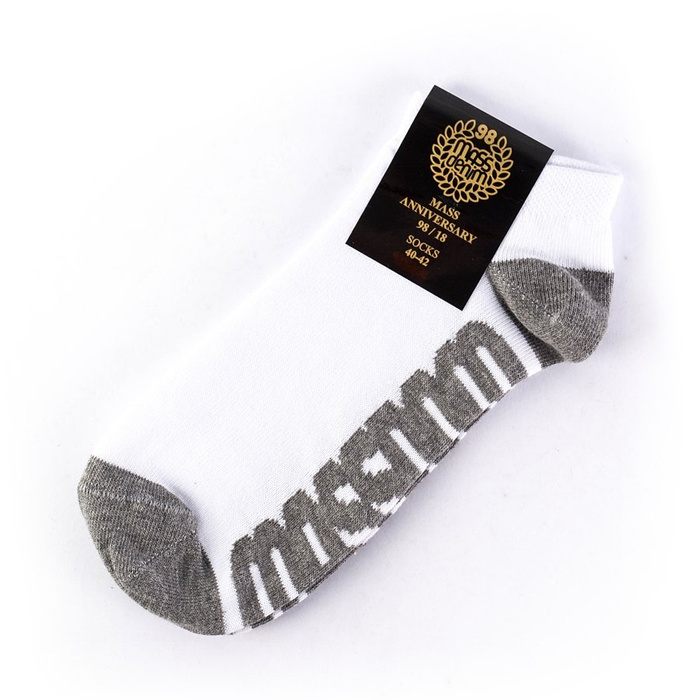 Skarpety Mass Denim socks Classics Cut white $