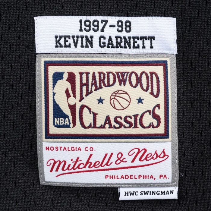 Mitchell&Ness koszulka koszykarska męska Swingman Jersey Alternate 97 Minnesota Timberwolves Kevin Garnett 1997-98 black