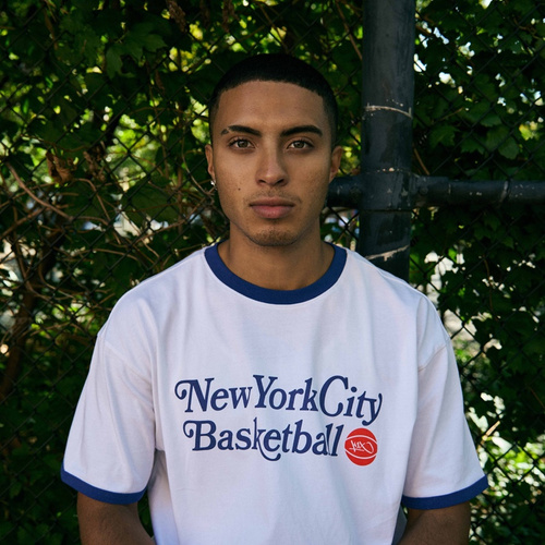 K1X koszulka męska NYC BB Ringer white