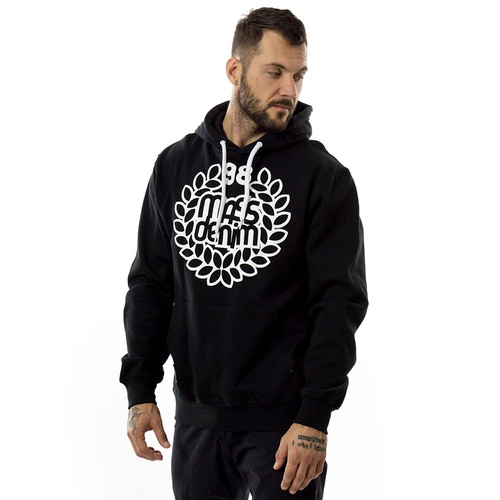 Mass Denim sweatshirt hoody Base Anniversary light heather grey