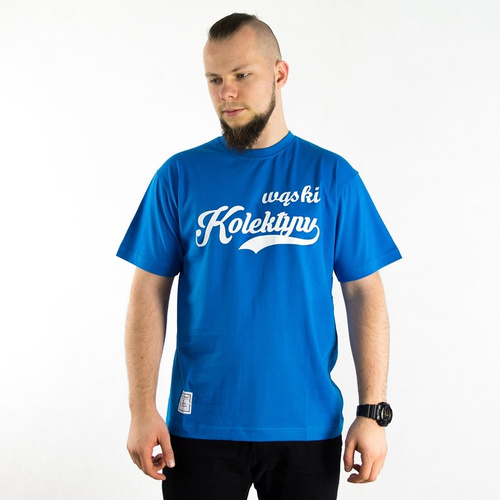 Koszulka Polski Wąs t-shirt Wąski blue