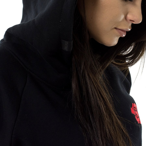 Bluza damska Jungmob hoody Rose String black