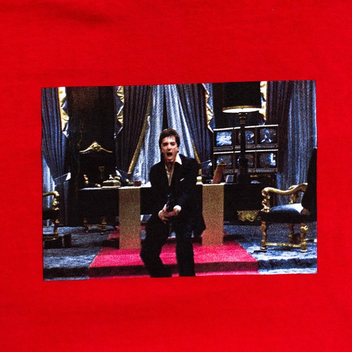 Koszulka męska Supreme t-shirt Scarface Friend Tee red