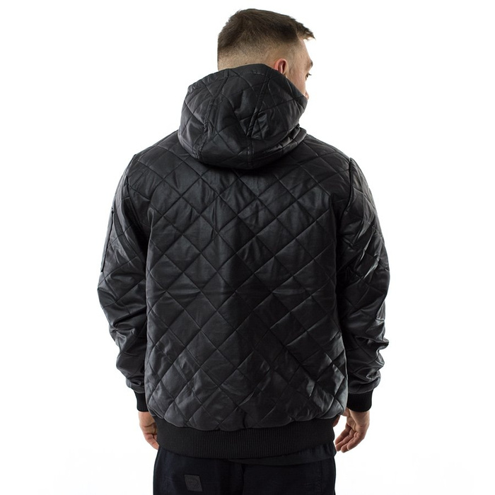 Kurtka zimowa Mass Denim jacket Flyer Quilted black