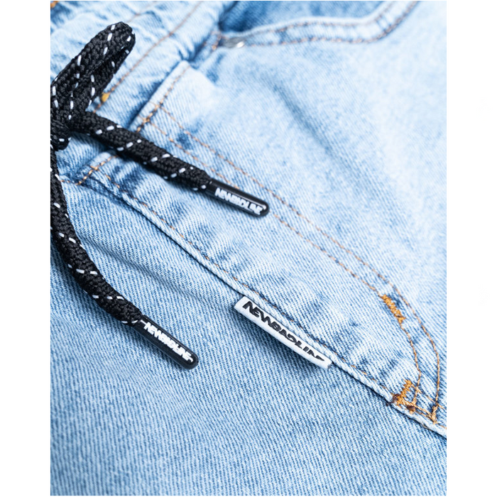 NewBadLine krótkie spodnie męskie Jeans Icon Light 3735 blue 