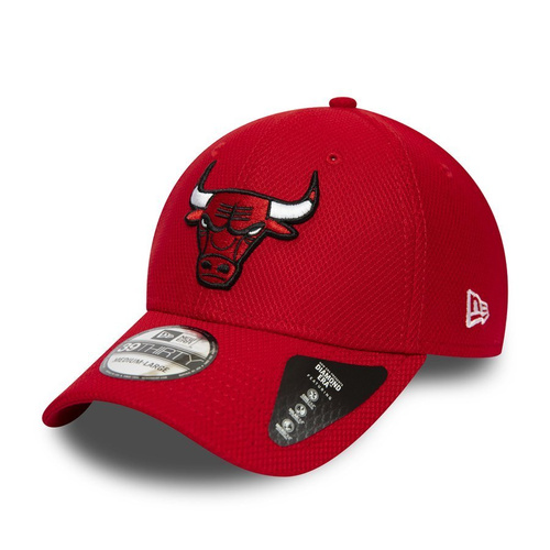 Czapka z daszkiem New Era dad cap 39THIRTY NBA Diamond Era Chicago Bulls red 