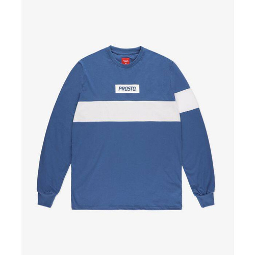 Prosto Klasyk koszulka męska z długim rękawem  longsleeve Bogo blue