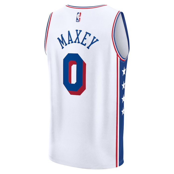 Fanatics koszulka koszykarska Replica Jersey NBA Association Edition Philadelphia 76ers Tyrese Maxey white