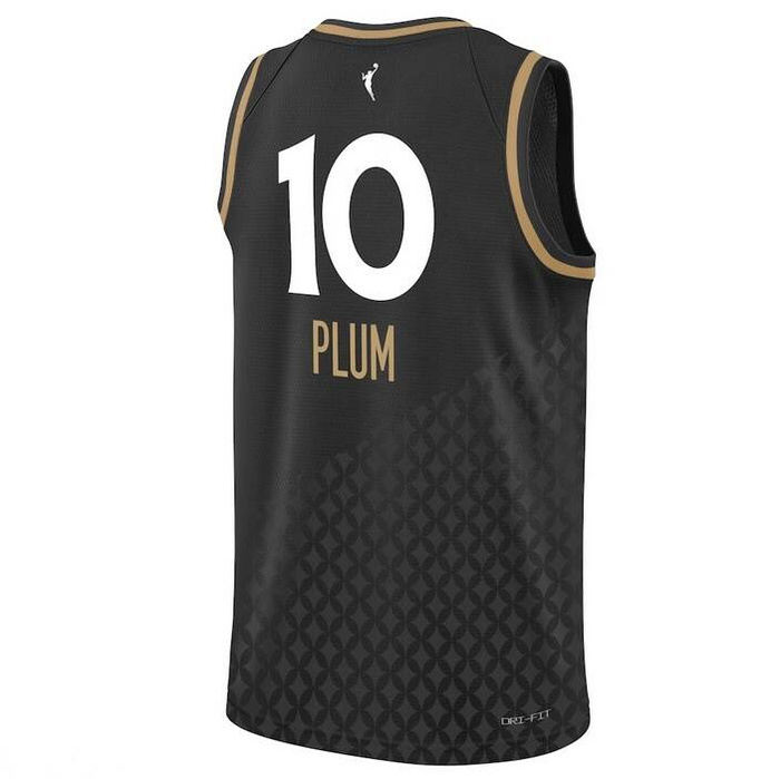 Nike WNBA Jersey Rebel Edition Las Vegas Aces Kelsey Plum black