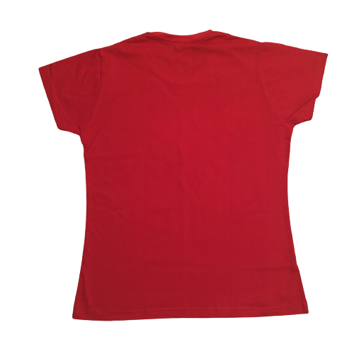 Melanżowe Akcesoria Tekstylne t-shirt WMNS Drunk Kiwi red