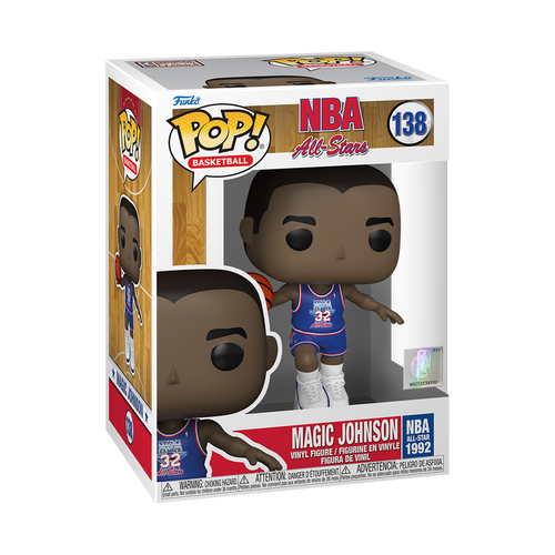 Funko Pop figurka kolekcjonerska Magic Johnson All Star 1992 white 138