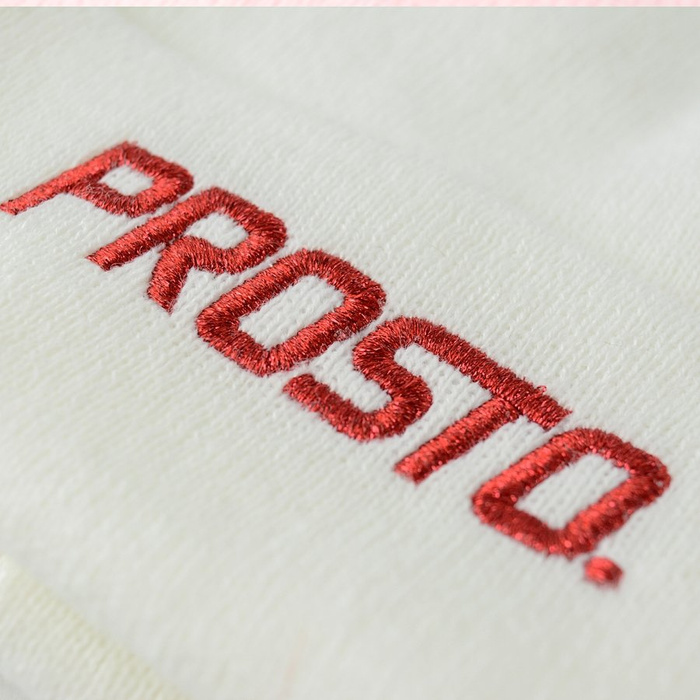 Czapka zimowa Prosto winter cap Sweet white