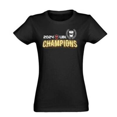 MAT Wear t-shirt WMNS UBL Champions 2024 black