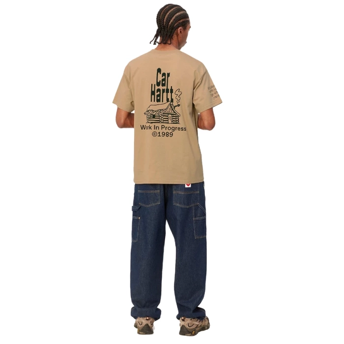 Carhartt WIP koszulka męska Home dusty hamilton brown