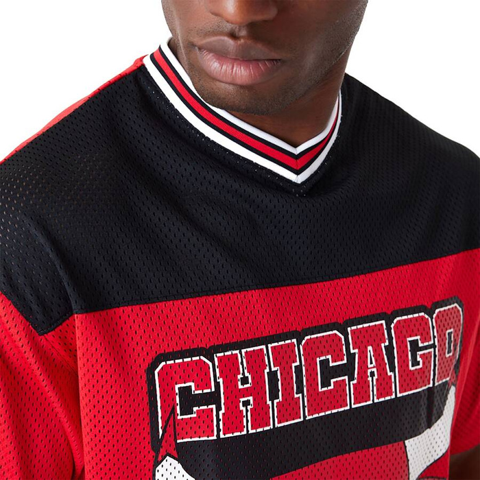 New Era t-shirt Arch Graphic Jersey T-Shirt NBA Chicago Bulls red