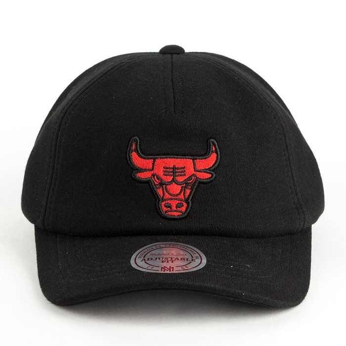 Czapka Mitchell and Ness dad cap Throwback Snapback Chicago Bulls black