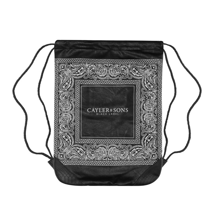 Cayler and Sons gymbag BL Paiz black / white