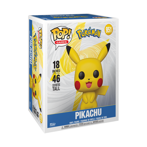 Funko Pop figurka kolekcjonerska Mega Pop 46cm Pokemon Pikachu