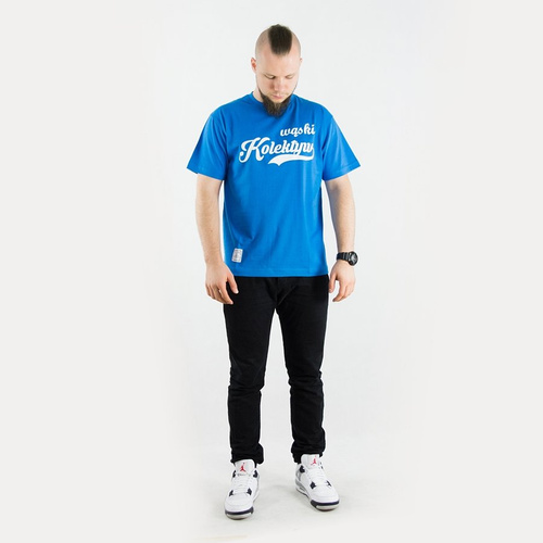 Koszulka Polski Wąs t-shirt Wąski blue