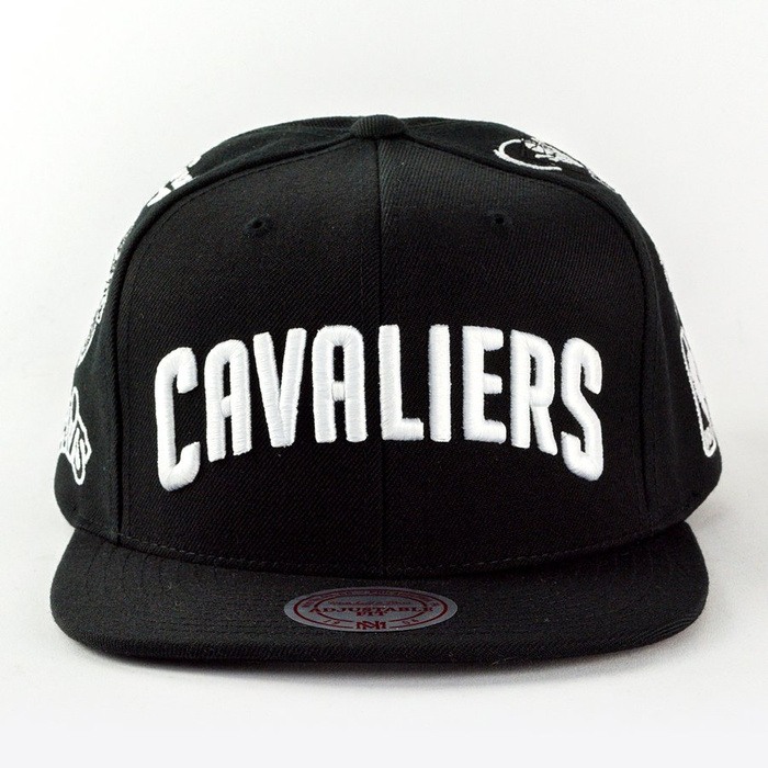 Mitchell and Ness snapback Team Logo History Cleveland Cavaliers black