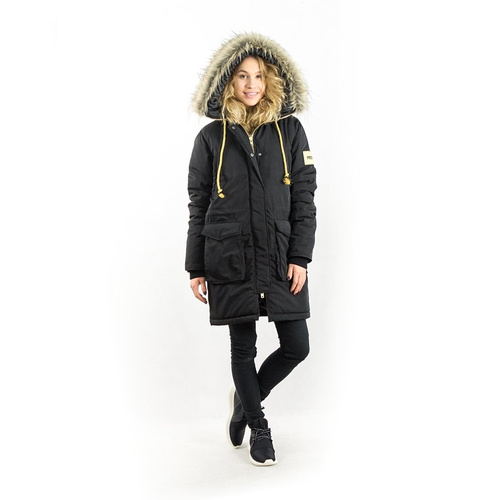 Prosto jacket WMNS Parka Fur black