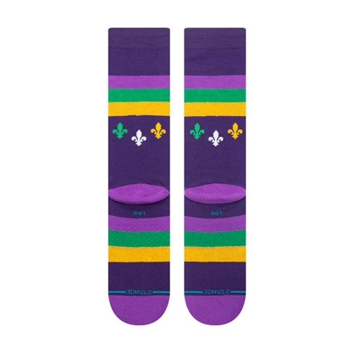 Stance skarpety koszykarskie Infiknit™ NOLA CE 2023 NBA New Orleans Pelicans purple