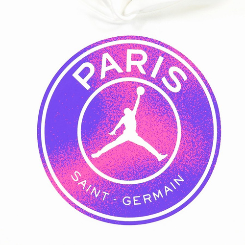 Bluza męska z kapturem Jordan x PSG hoodie Fleece white (CZ0815-100)