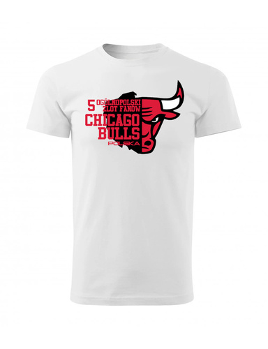 Chicago Bulls Polska x MAT Wear t-shirt PL Logo white